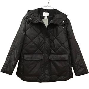 H&M Black Quilted Puffer Jacket